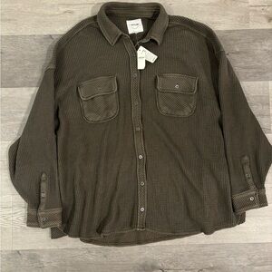 Aerie Lumberjane Olive Green